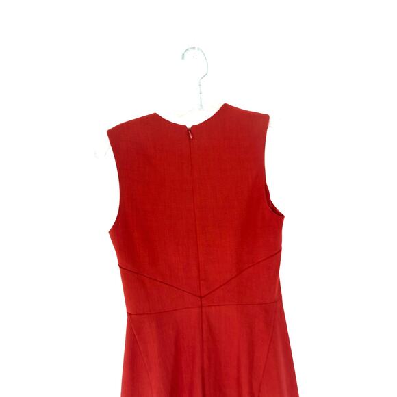 M.M. Lafleur Chili Flake Career Business Office The Annie Sheath Dress Size 4 - Picture 6 of 11